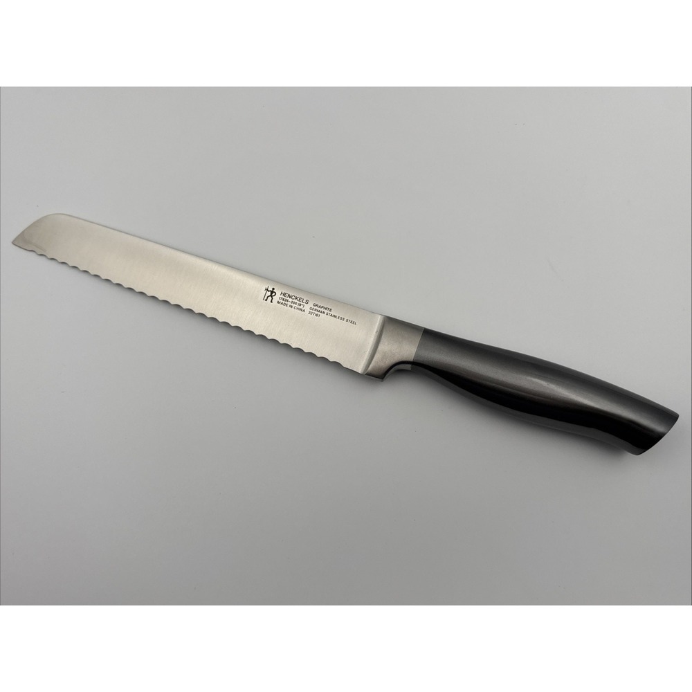 HENCKELS Forged GRAPHITE 8" Serrated Bread Knife